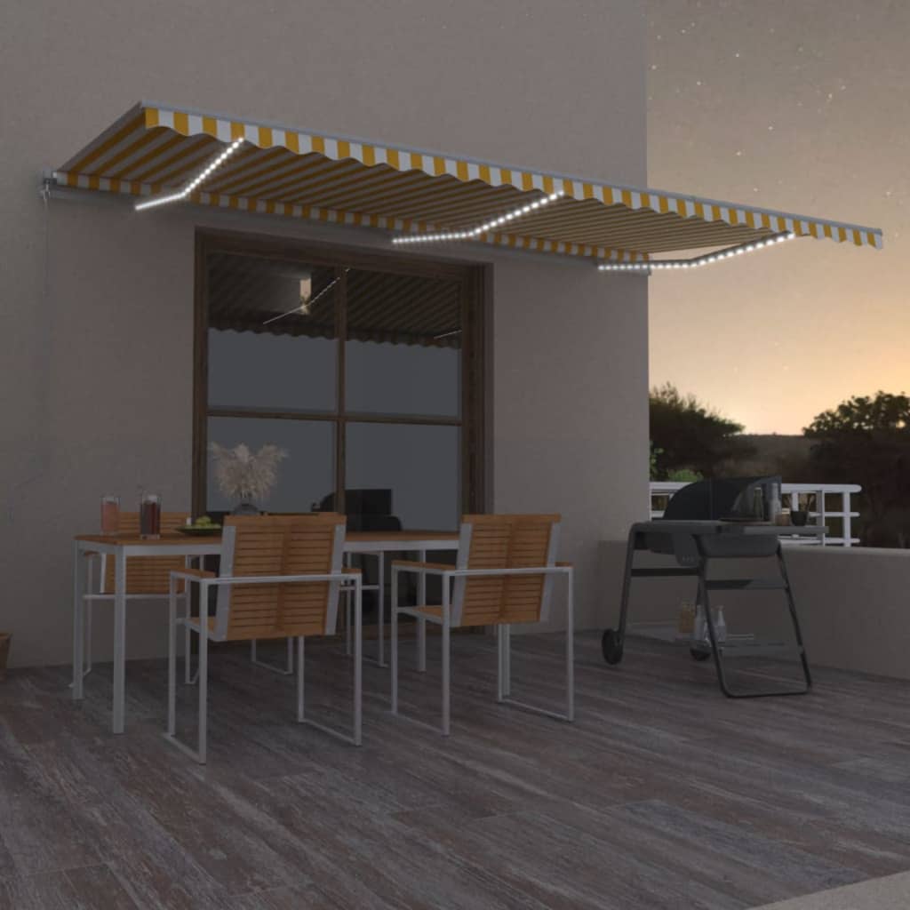 Retractable Awning Fabric And Aluminium