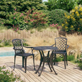 5 Piece Bistro Set Cast Aluminium