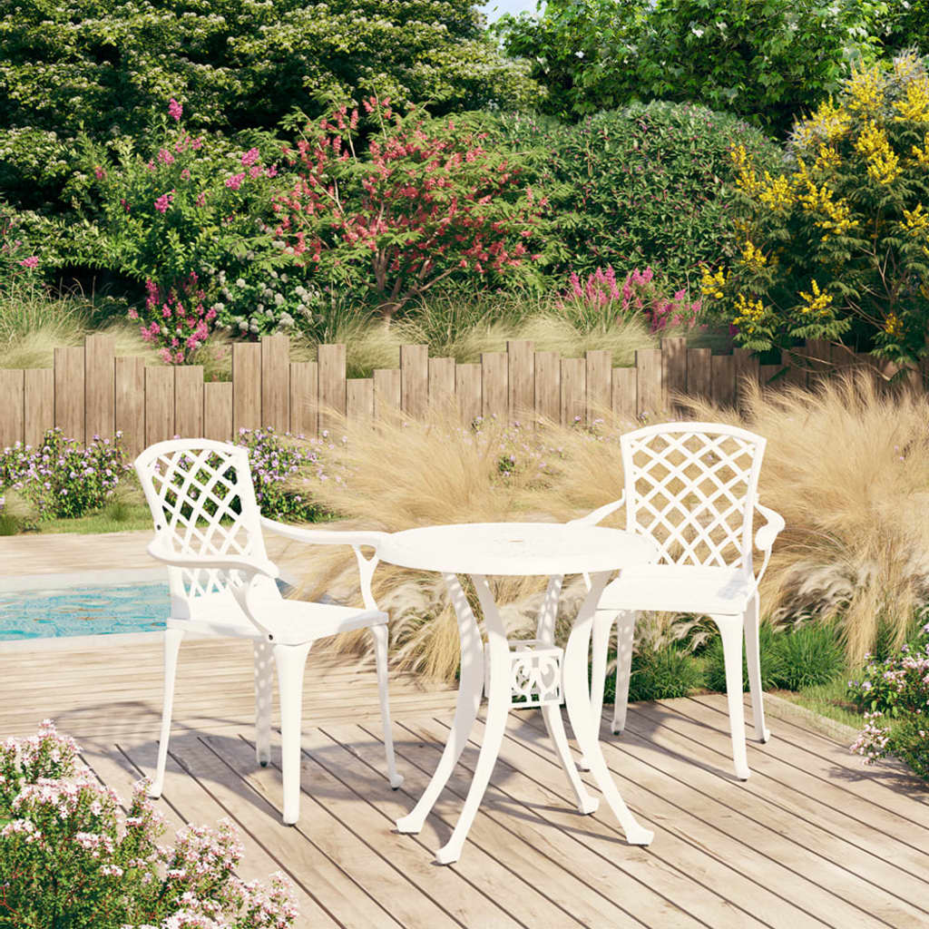 5 Piece Bistro Set Cast Aluminium