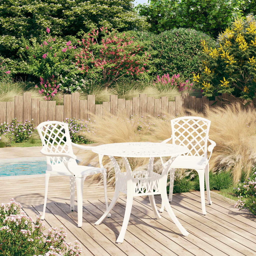 5 Piece Bistro Set Cast Aluminium