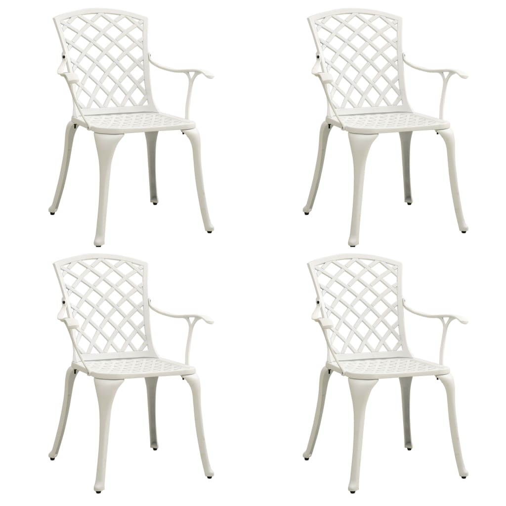5 Piece Bistro Set Cast Aluminium