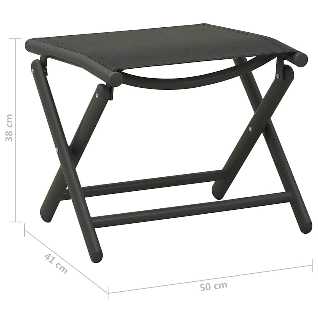 Outdoor Furniture Set 9 Piece Garden Lounge Black Patio Rattan Effect Silver 178