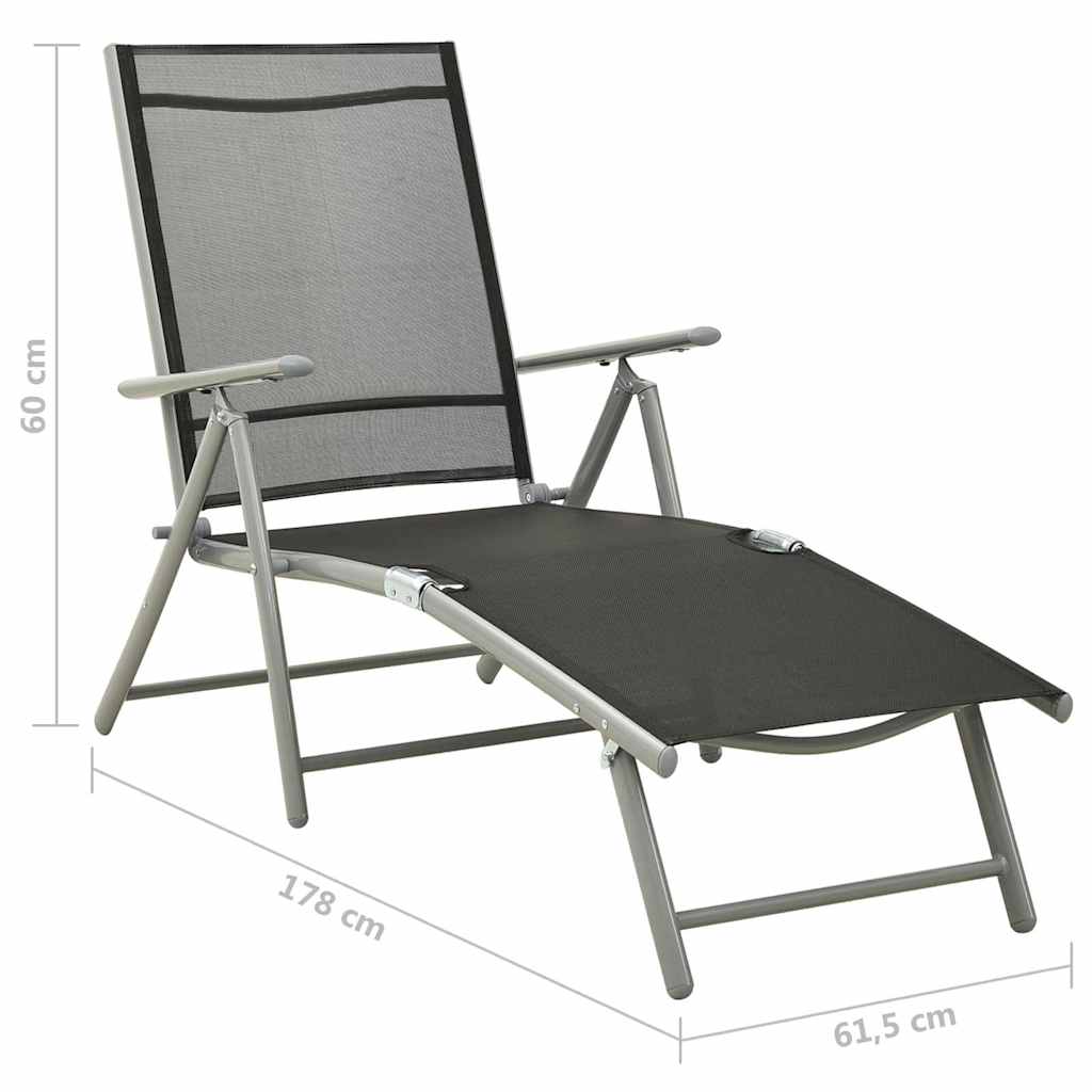 Outdoor Furniture Set 9 Piece Garden Lounge Black Patio Rattan Effect Silver 178