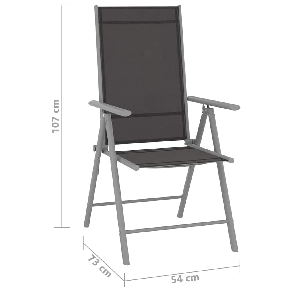 Outdoor Furniture Set 9 Piece Garden Lounge Black Patio Rattan Effect Silver 178