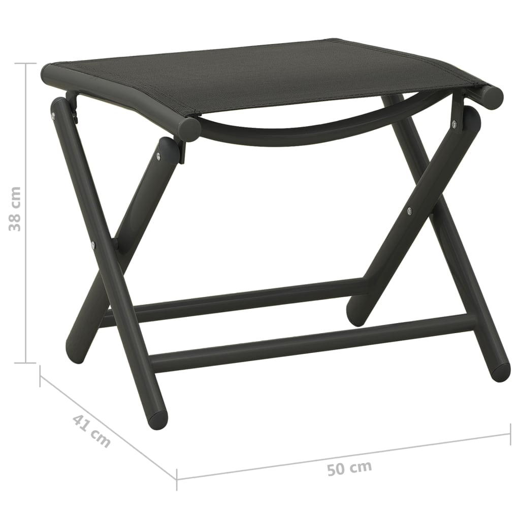Dining Set | | Aluminium | 10 Piece Set | Adjustable Footrests