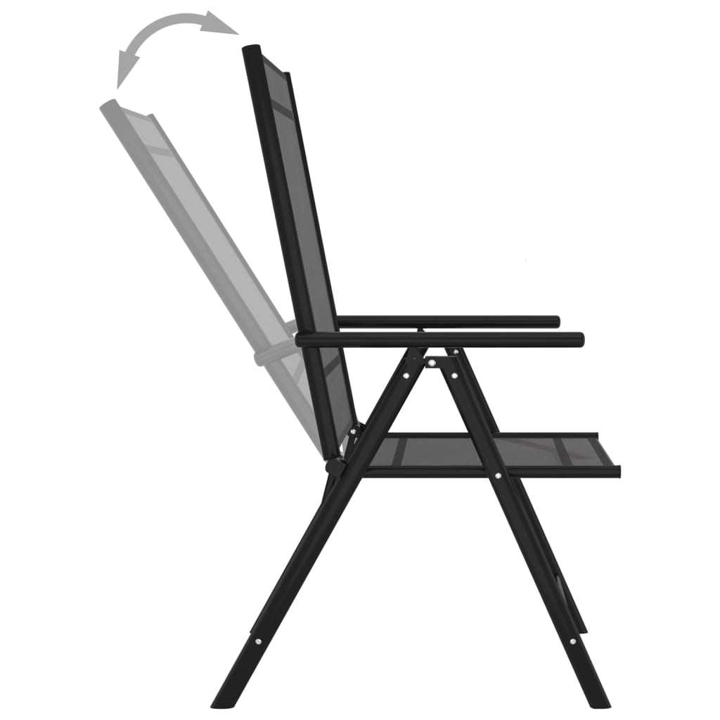 Dining Set | | Aluminium | 10 Piece Set | Adjustable Footrests