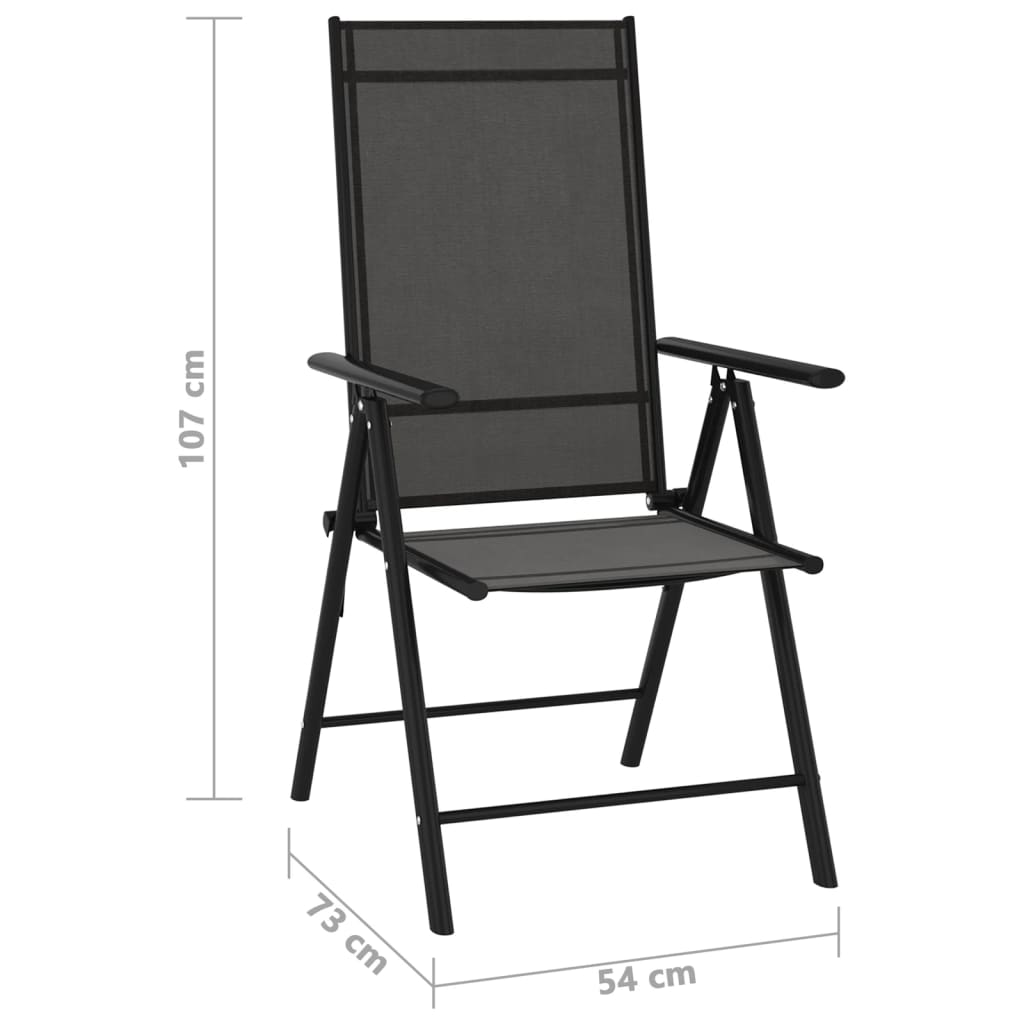 Dining Set | | Aluminium | 10 Piece Set | Adjustable Footrests