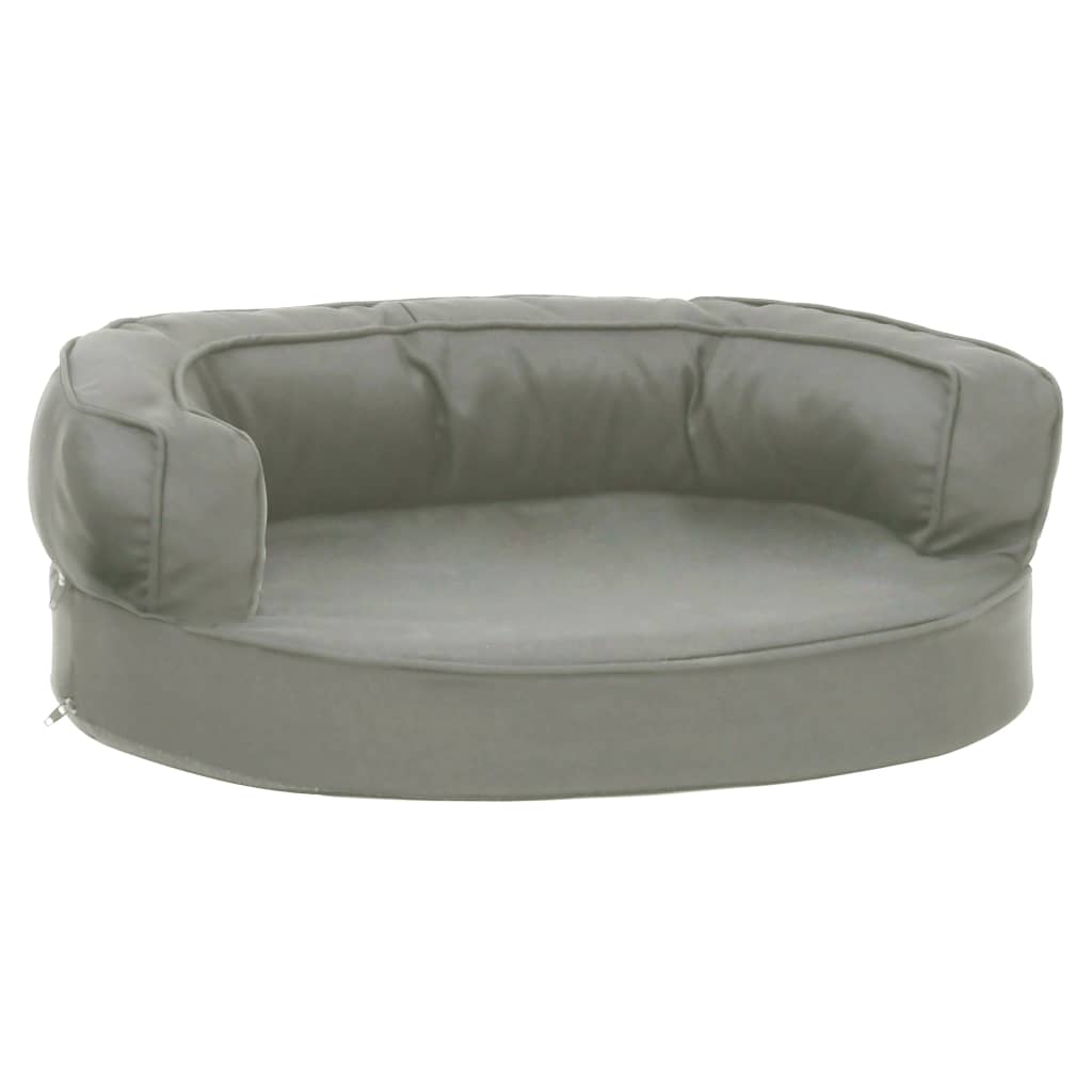 Ergonomic Dog Bed Mattress Linen Look