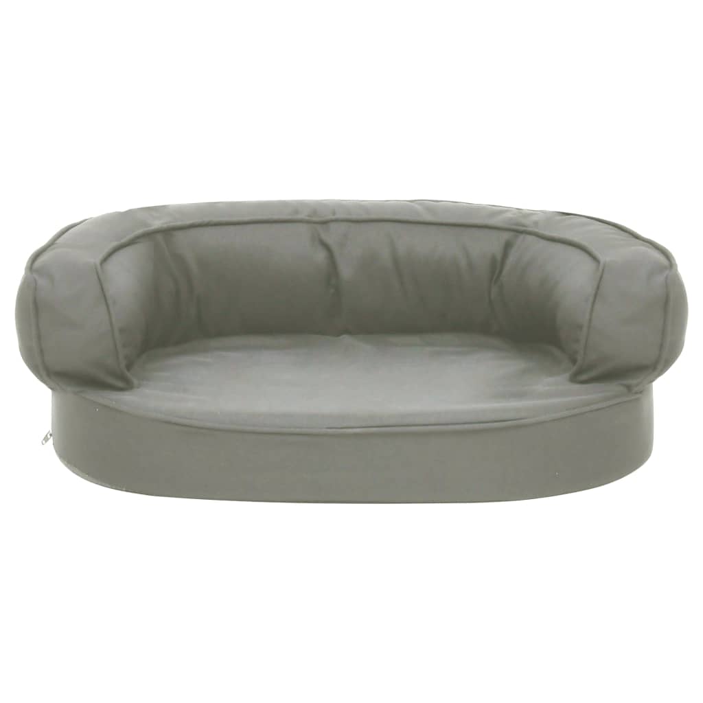 Ergonomic Dog Bed Mattress Linen Look