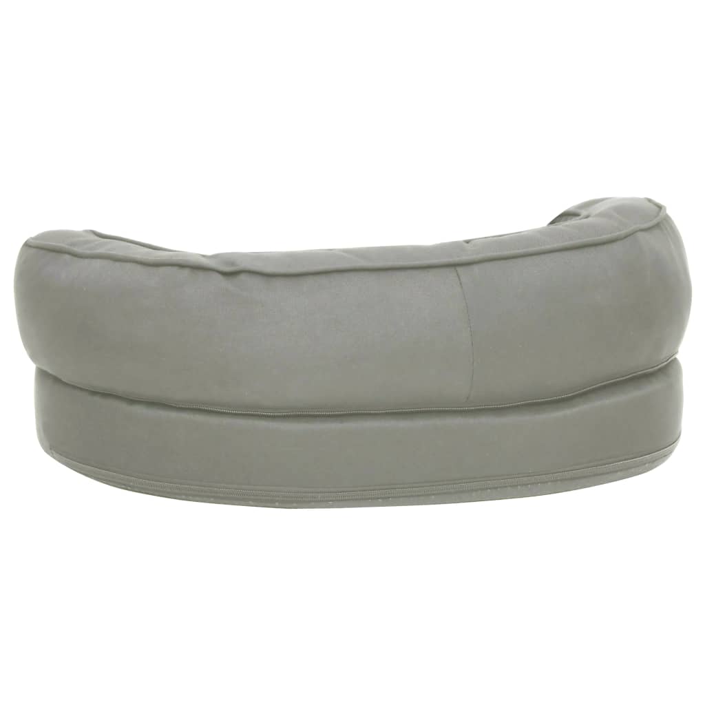 Ergonomic Dog Bed Mattress Linen Look