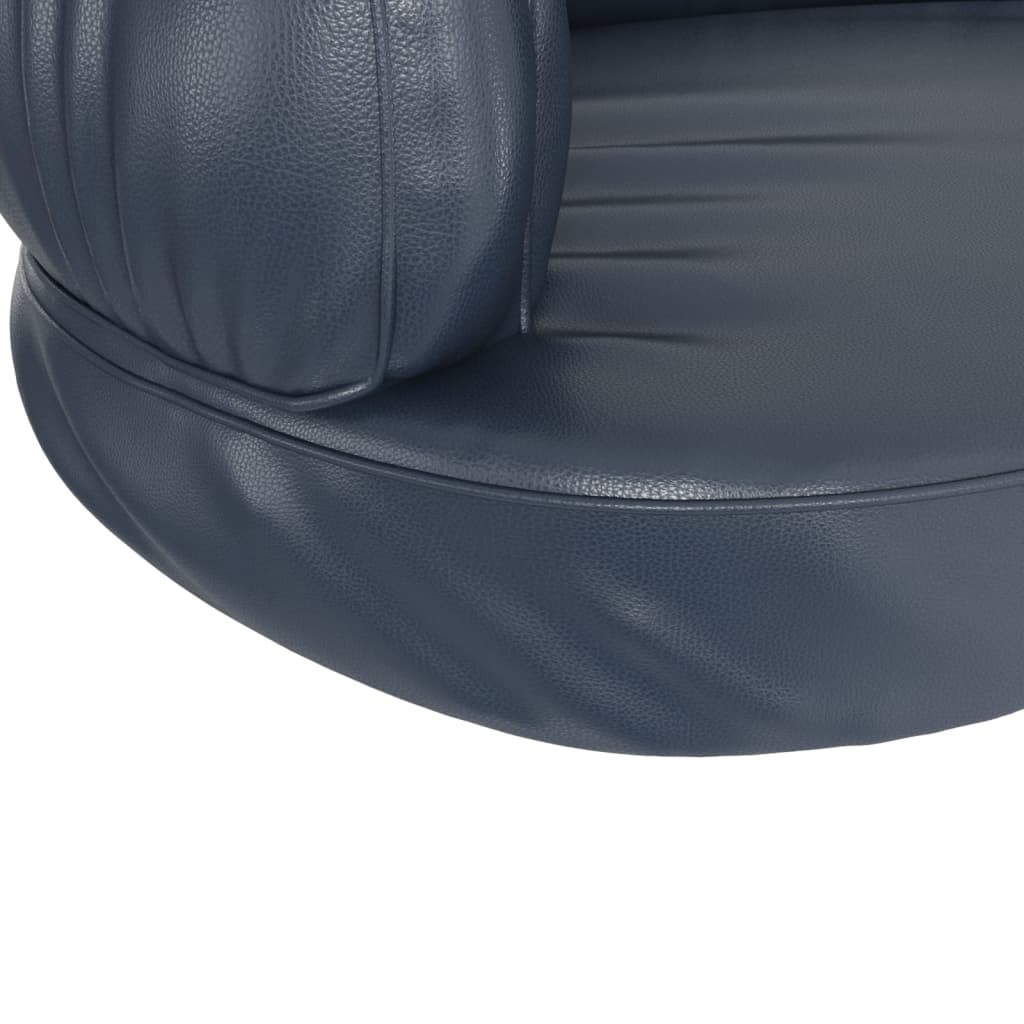 Ergonomic Foam Dog Bed Faux Leather