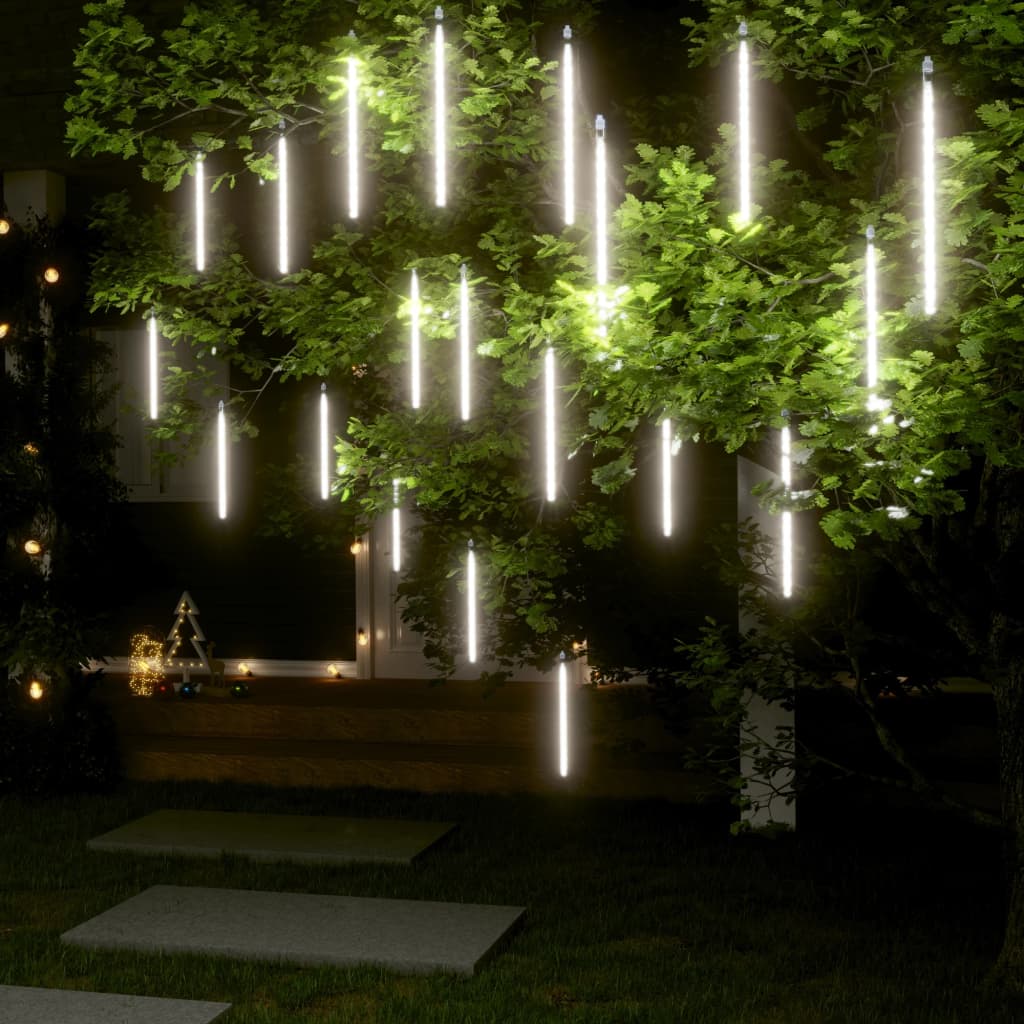 Meteor Lights 20 Pcs Colourful 480 Leds Indoor Outdoor