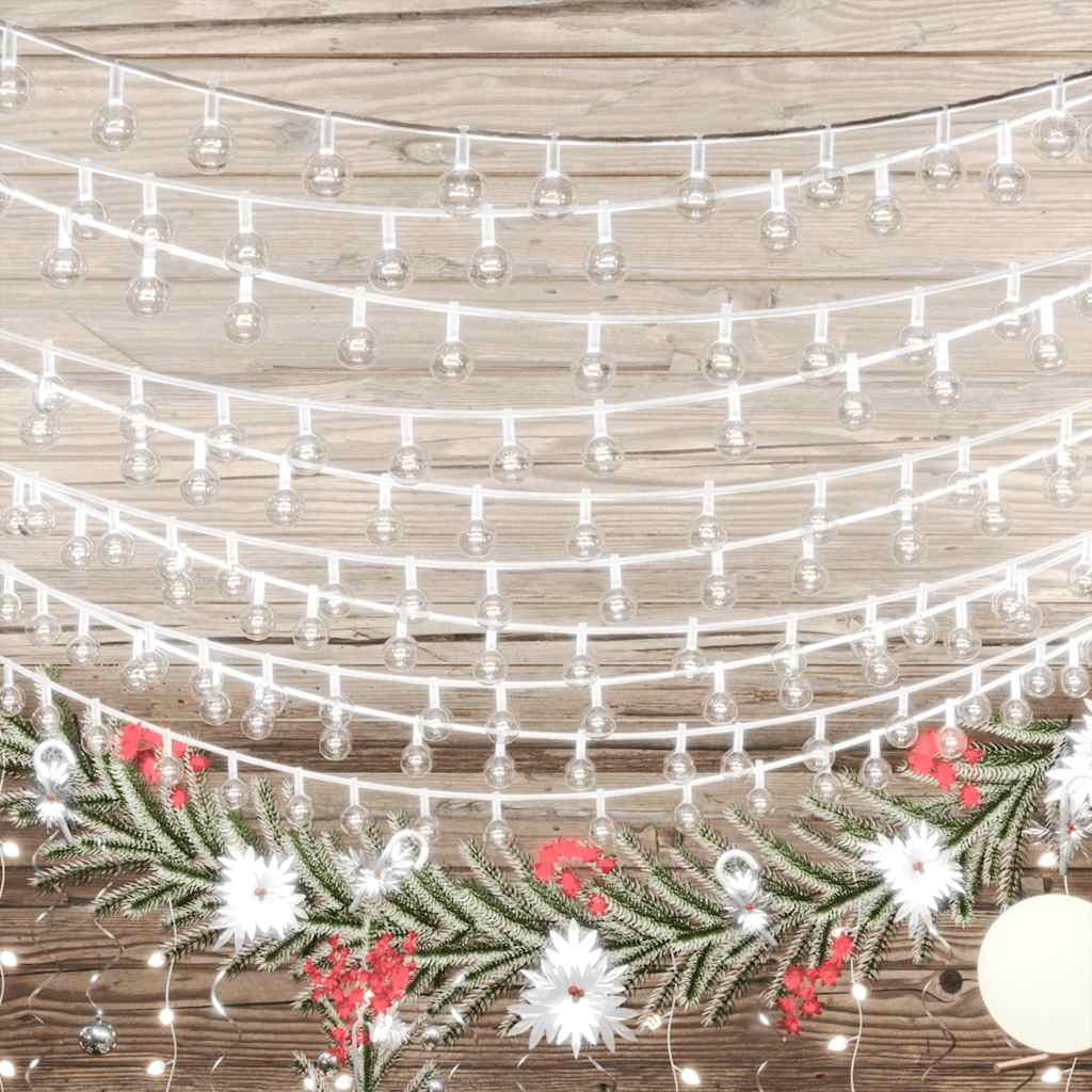 Globe Fairy String Lights 20M 200 Led 8 Function