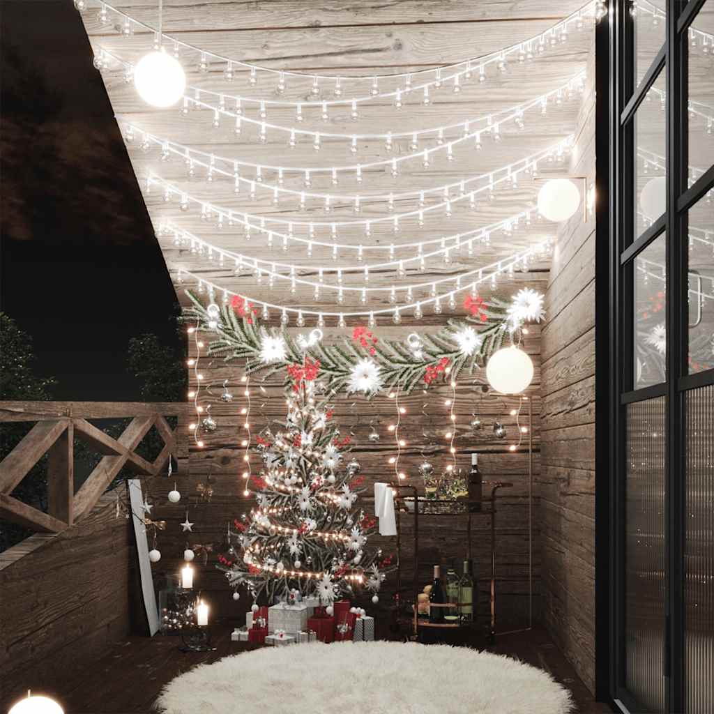 Globe Fairy String Lights 20M 200 Led 8 Function