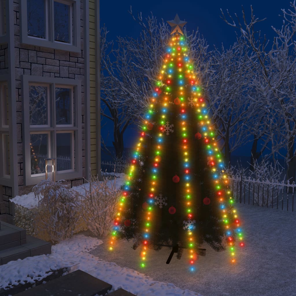 Christmas Tree Net Lights With 250 Leds