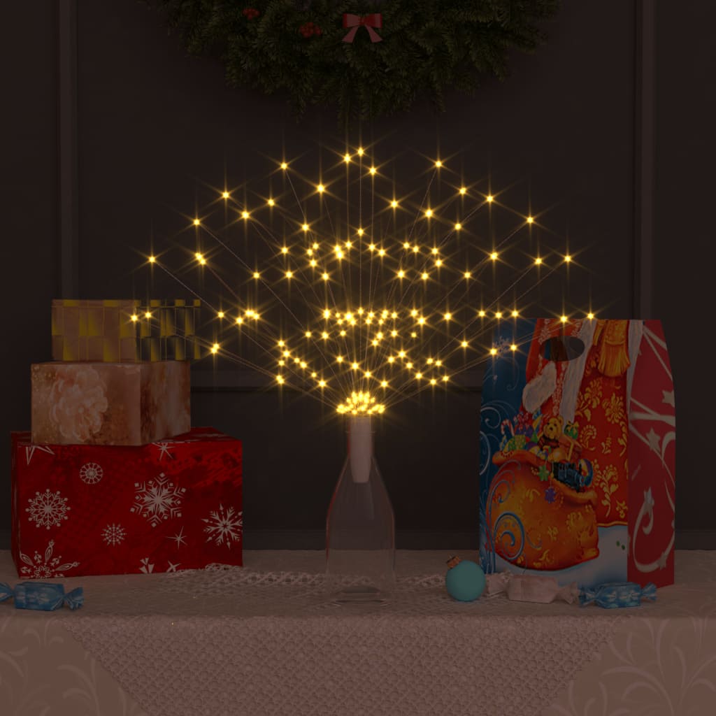 Outdoor Christmas Firecrack Light 20Cm 140 Leds
