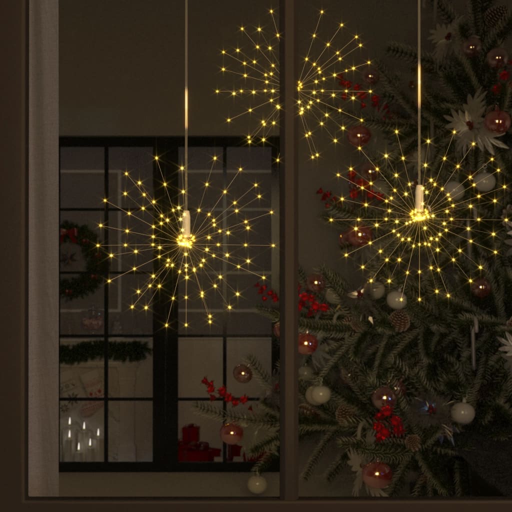 Outdoor Christmas Firecrack Light 20Cm 140 Leds