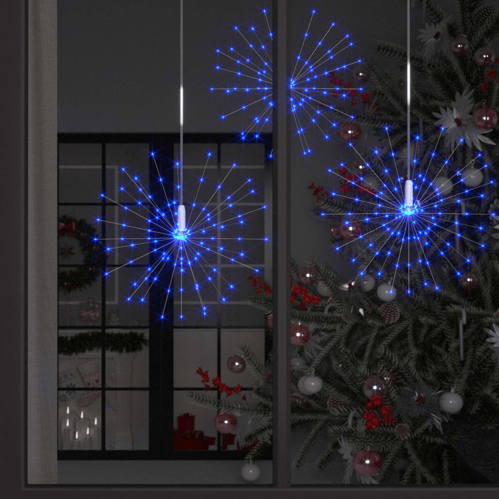 Outdoor Christmas Firecrack Light 20Cm 140 Leds