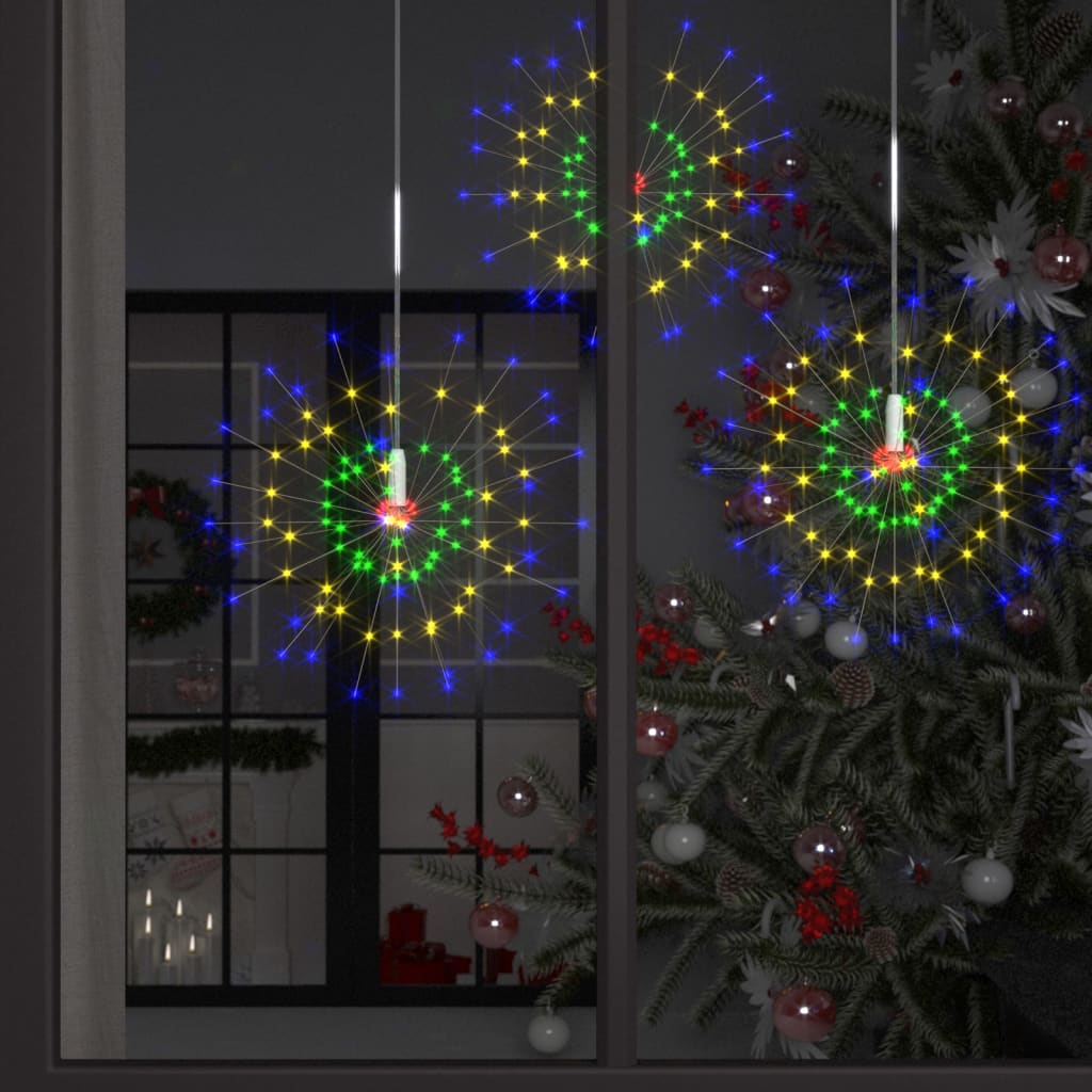 Outdoor Christmas Firecrack Light 20Cm 140 Leds