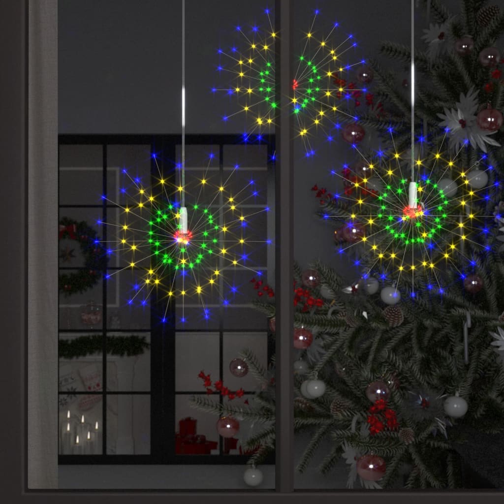 Outdoor Christmas Firecrack Light 20Cm 140 Leds