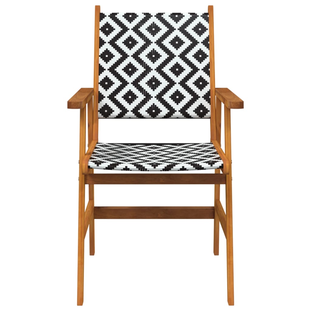 Garden Chairs 2 Pcs Solid Acacia Wood