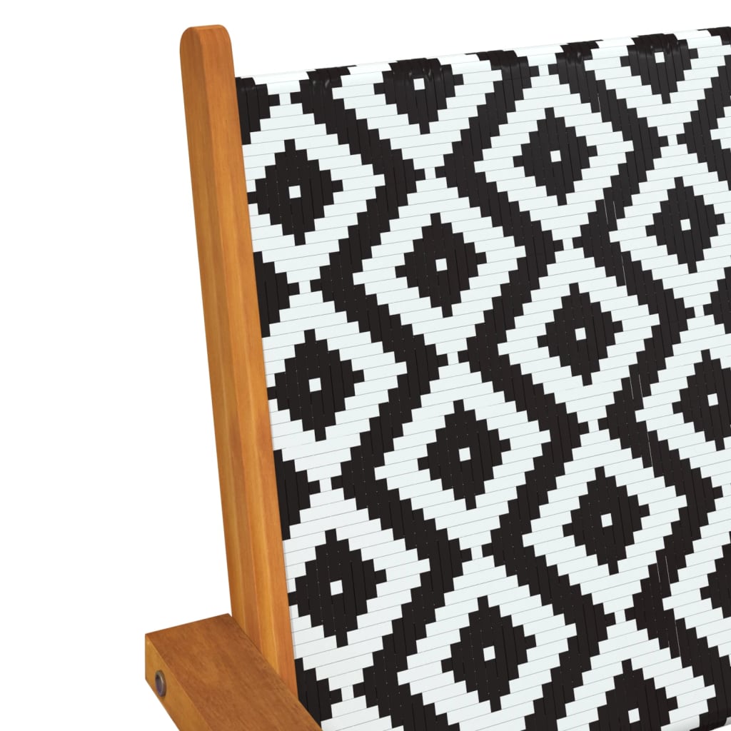 Garden Chairs 2 Pcs Solid Acacia Wood