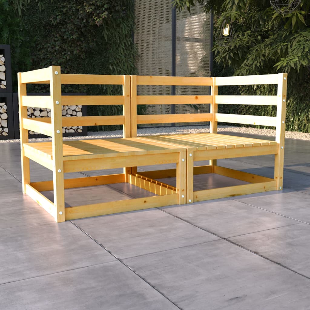 Garden Sofa | | Solid Pinewood | Standard | Modular