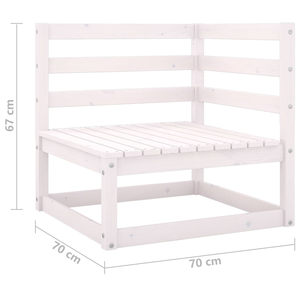 Garden Sofa | | Solid Pinewood | Standard | Modular