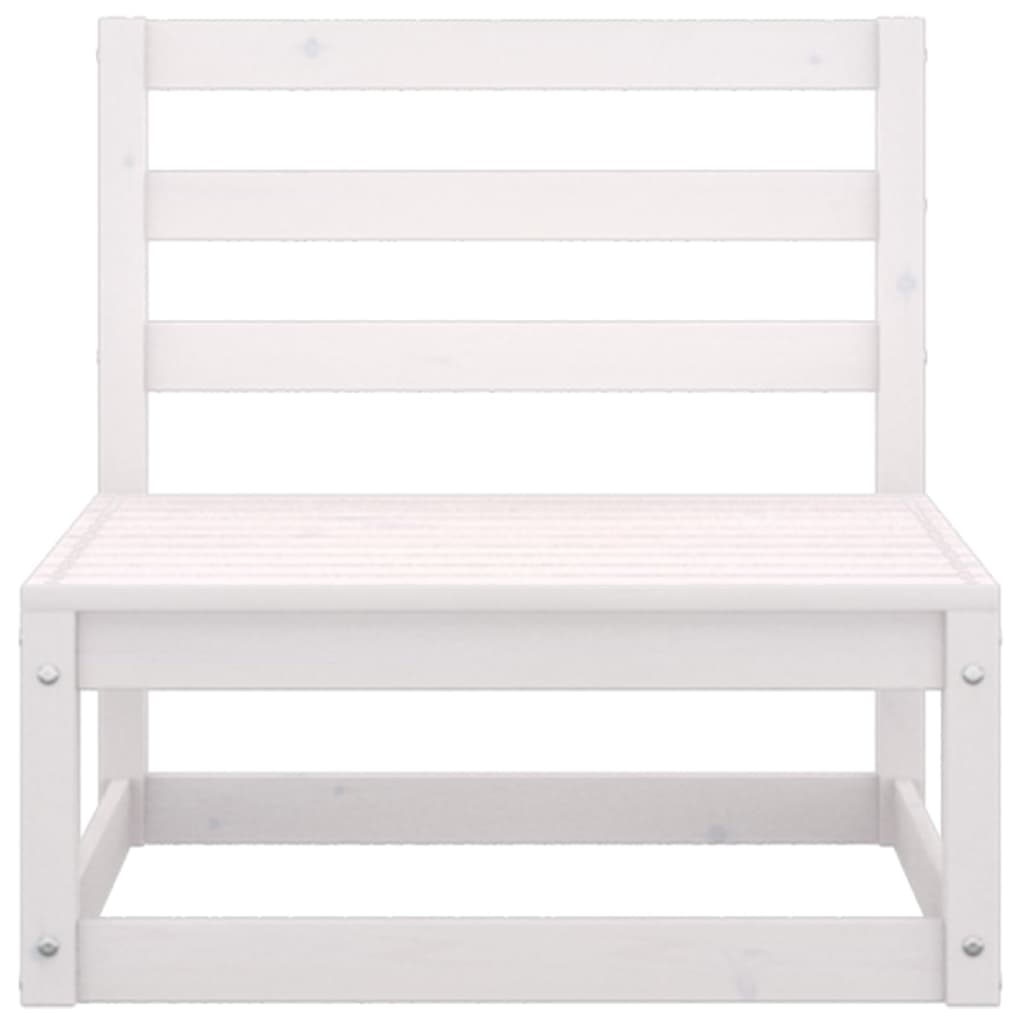 6 Piece Garden Lounge Set Solid Wood Pine