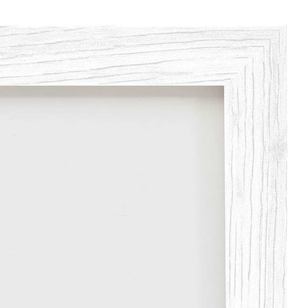 Picture Frames Bi-Fold Photo Frame Collage Double Foldable Display Decor white