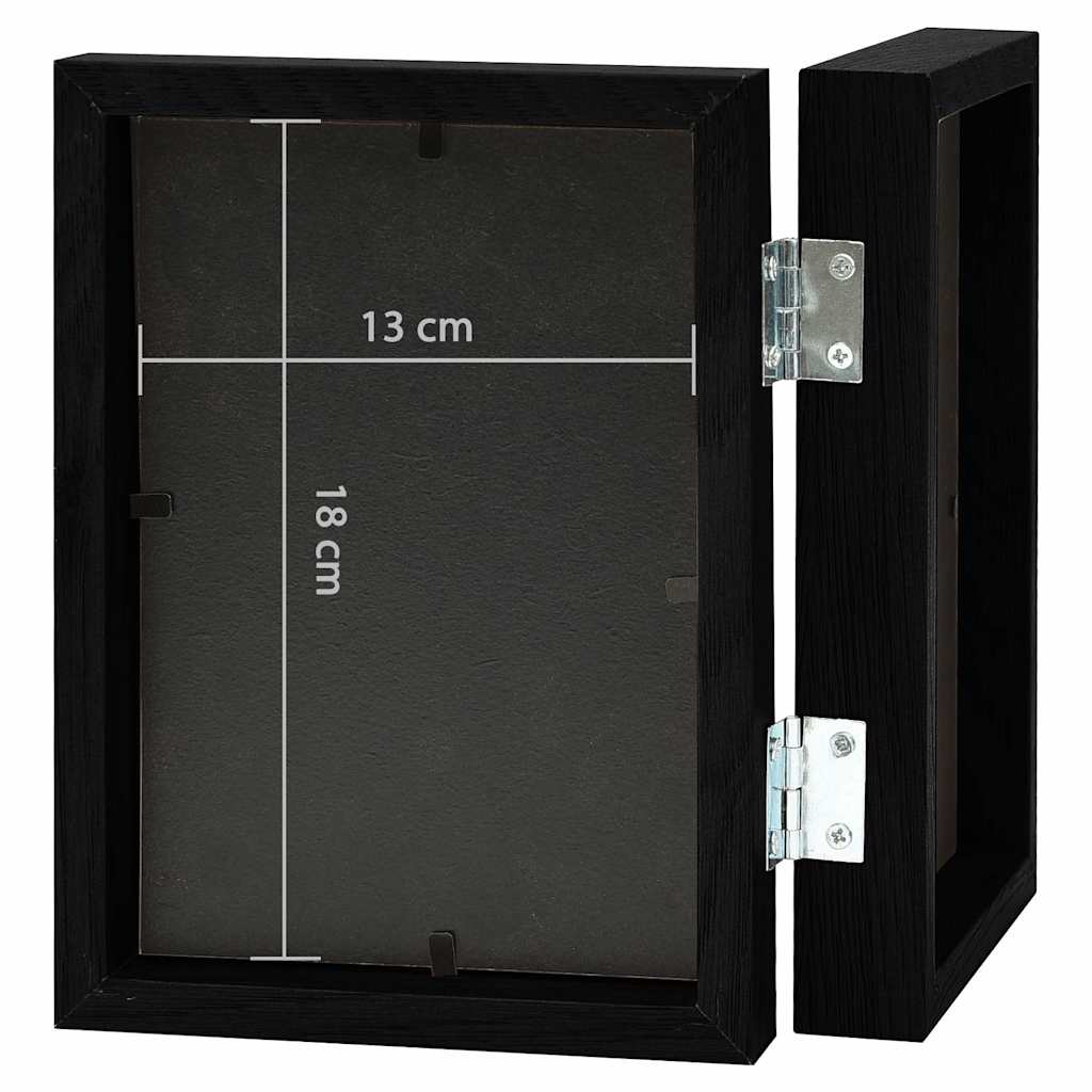 Picture Frames Bi-Fold Photo Frame Collage Double Foldable Display Decor white