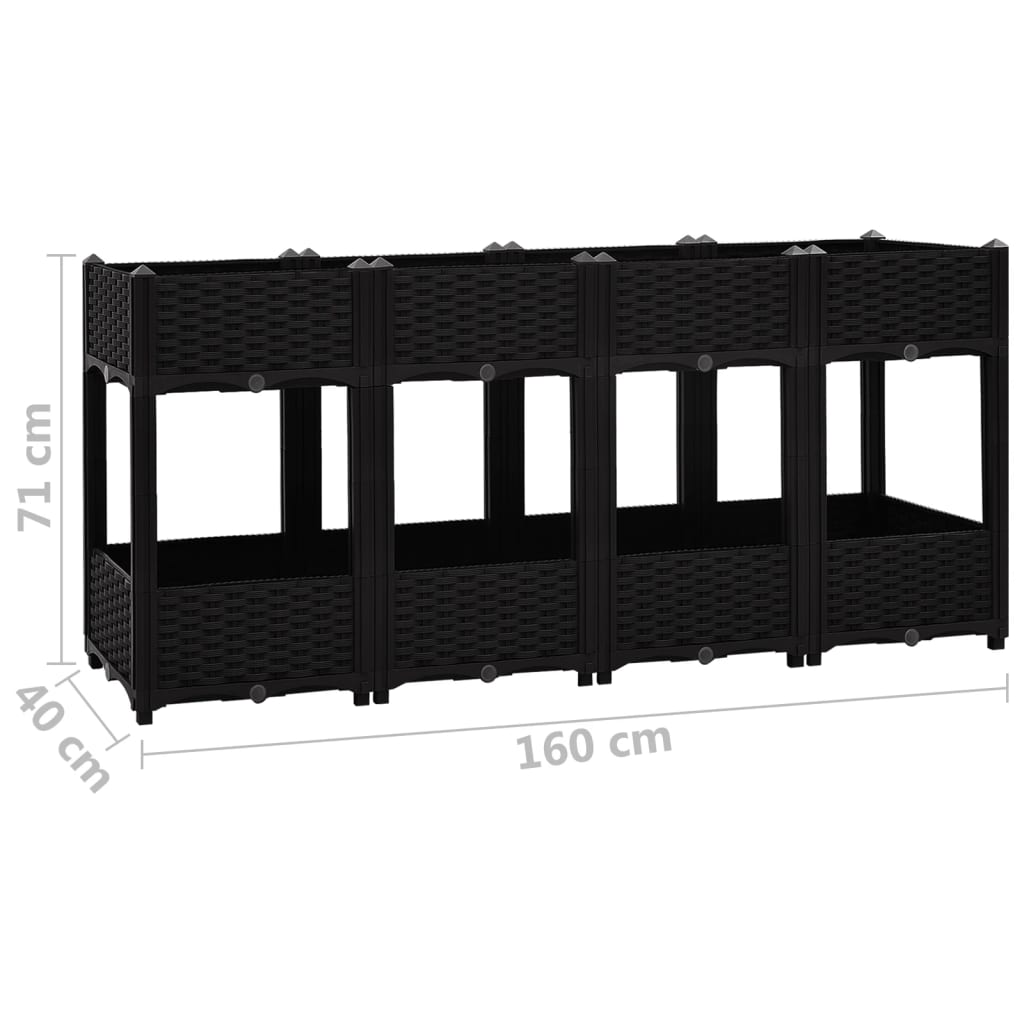 Raised Bed Polypropylene