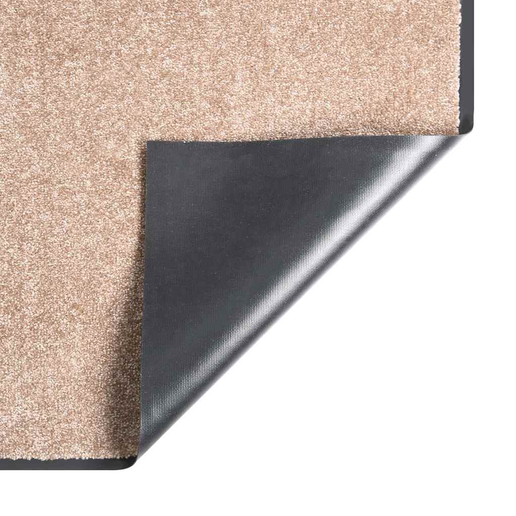 Door Mats Non Slip Mat Heavy Duty Entrance Indoor Outdoor Floor Rug ⭐ Grey Beige
