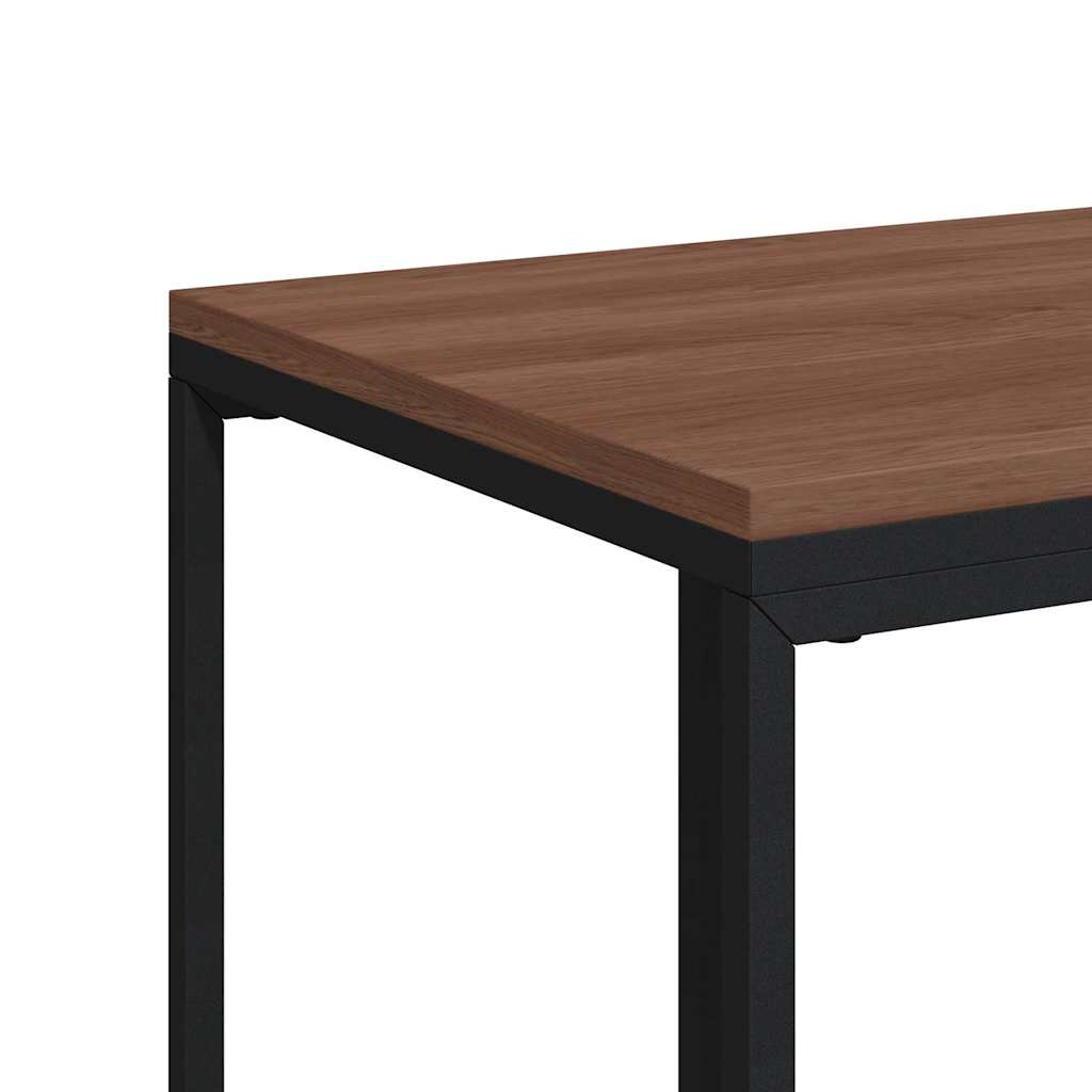Coffee Table C Shaped Side Sofa End Laptop Desk White Brown 55X35X66Cm Black 55