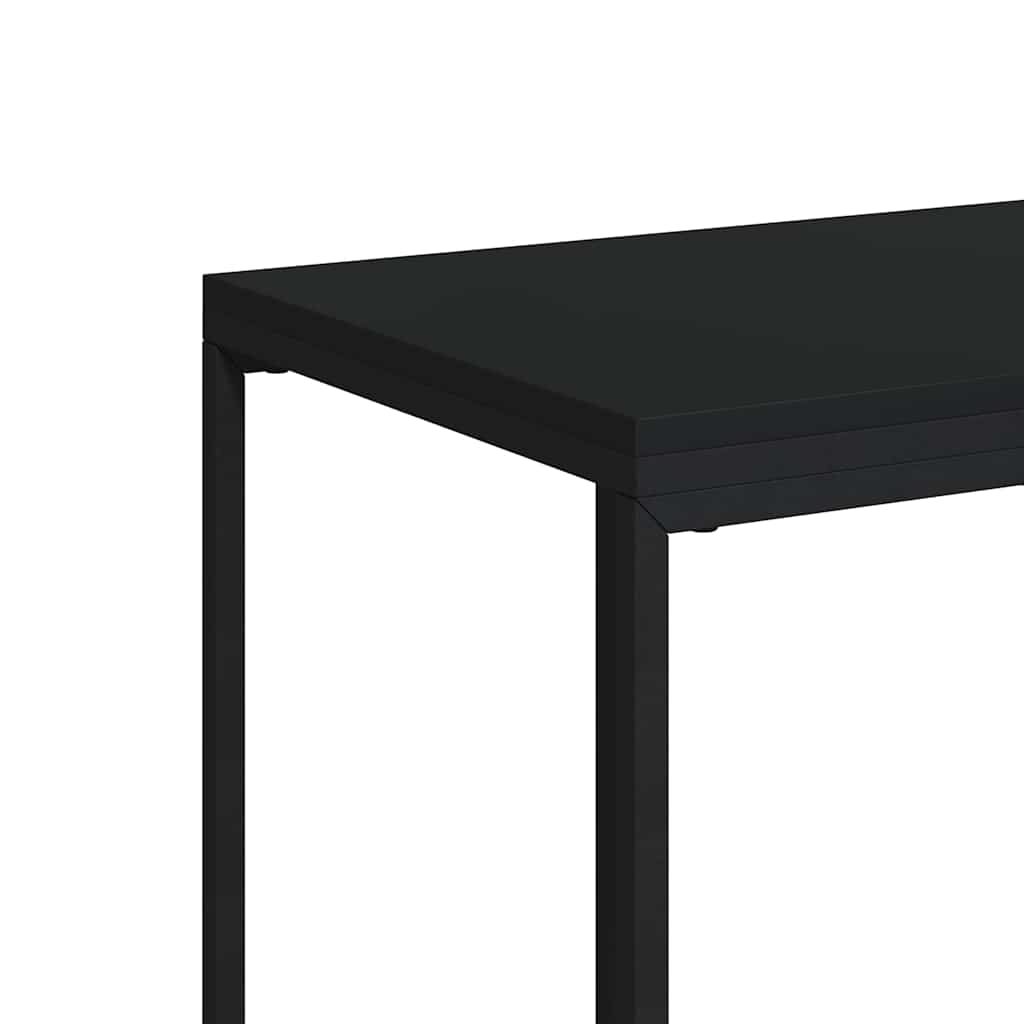 Coffee Table C Shaped Side Sofa End Laptop Desk White Brown 55X35X66Cm Black 55