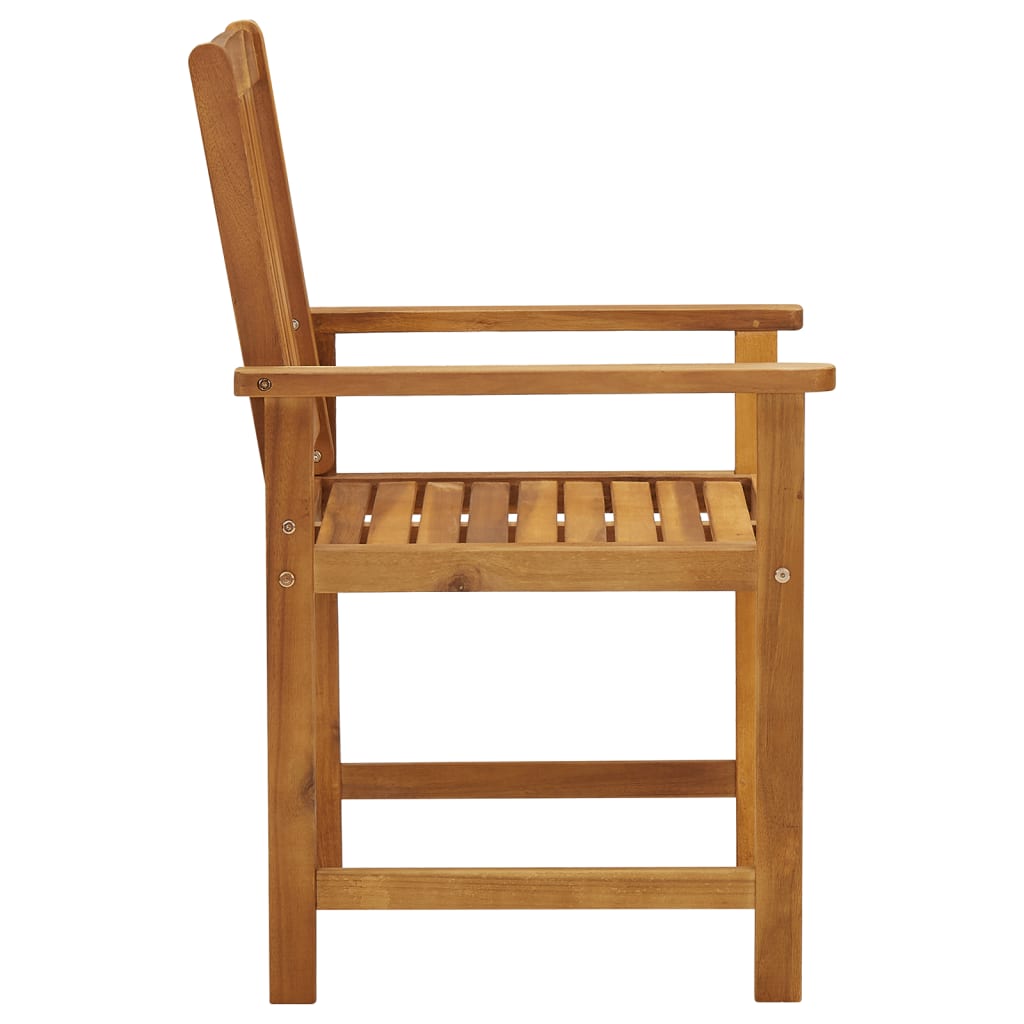 Garden Chair | Set Of 8 | | Solid Acacia Wood | Standard | Durable