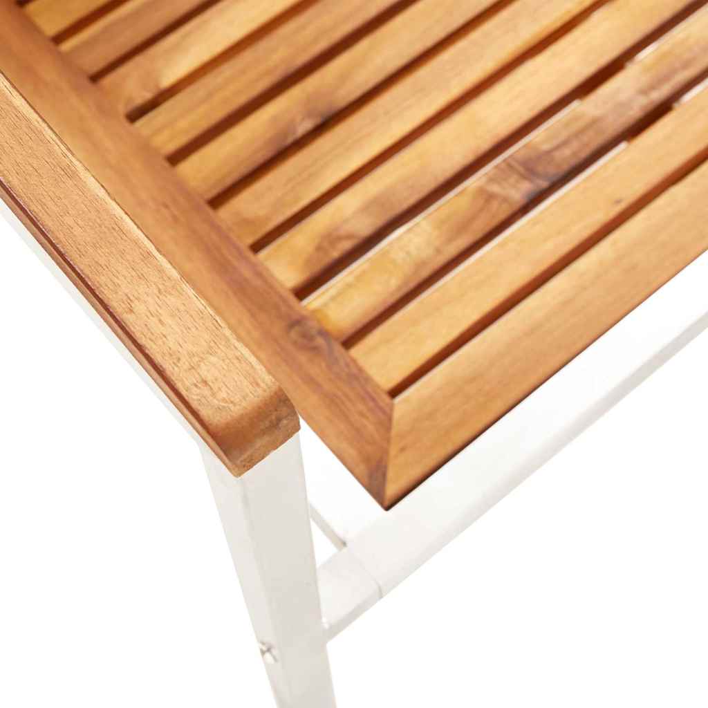 Outdoor Chair Garden Chairs 8 Pcs Stainless Steel Stainless Steel 304 Waterproof