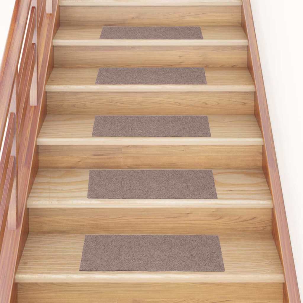 Stair Mats Self-Adhesive 15 Pcs Rectangular