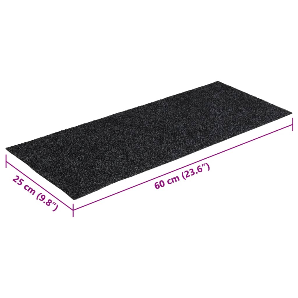 Stair Mats Self-Adhesive 15 Pcs Rectangular