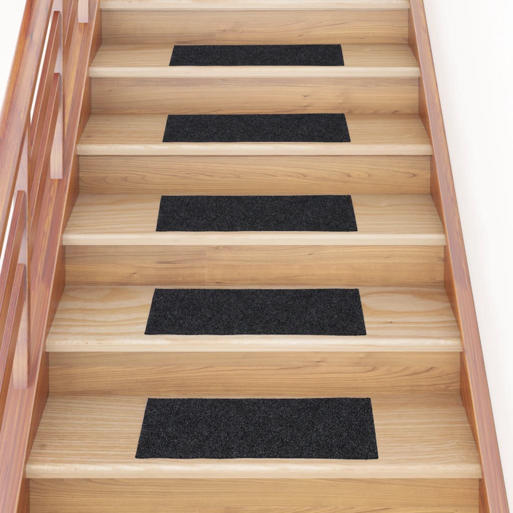 Stair Mats Self-Adhesive 15 Pcs Rectangular