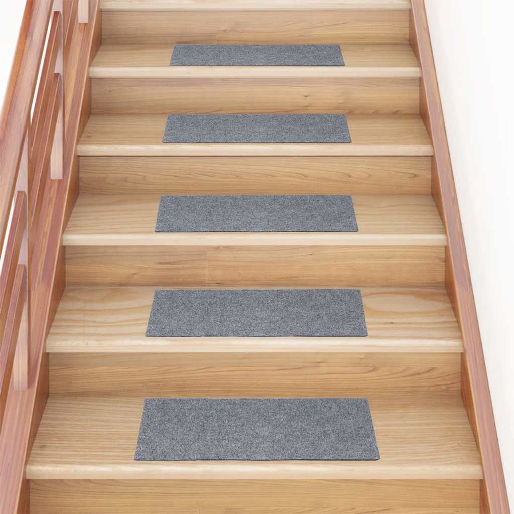 Stair Mats Self-Adhesive 15 Pcs Rectangular