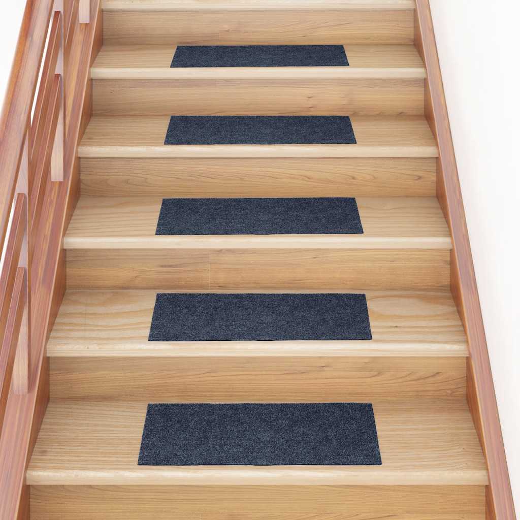 Stair Mats Self-Adhesive 15 Pcs Rectangular