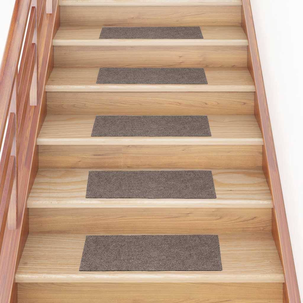 Stair Mats Self-Adhesive 15 Pcs Rectangular