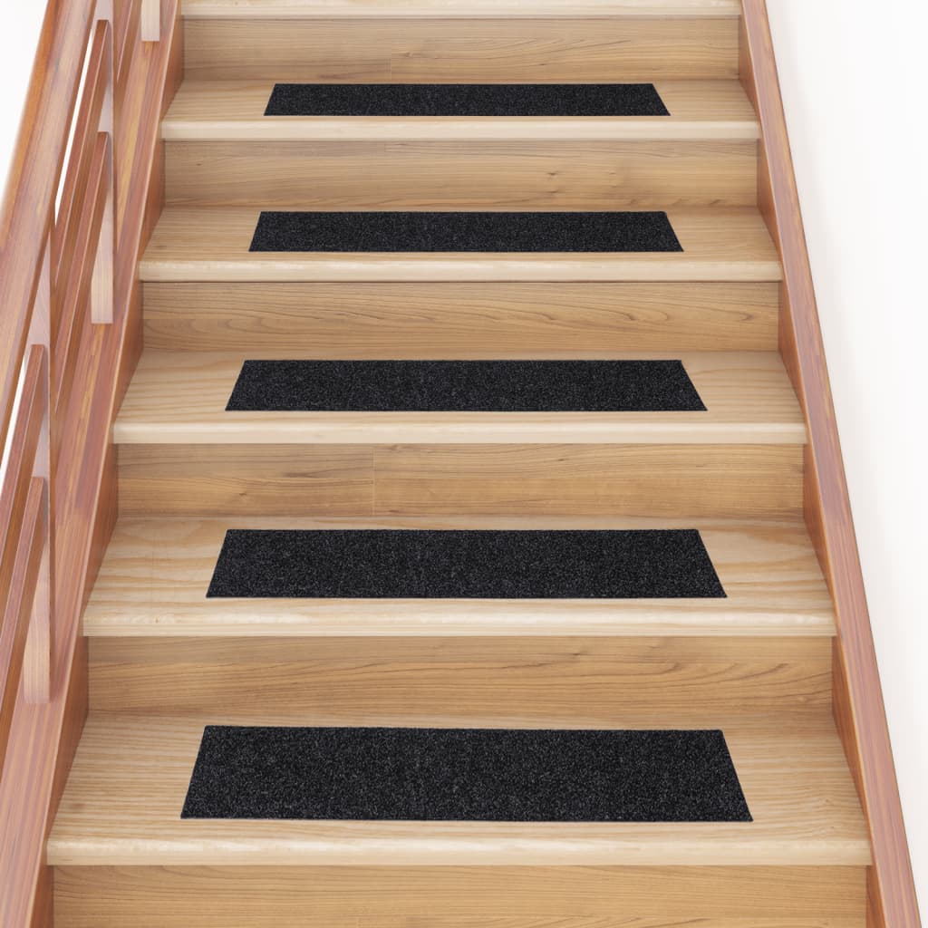 Stair Mats Self-Adhesive 15 Pcs Rectangular