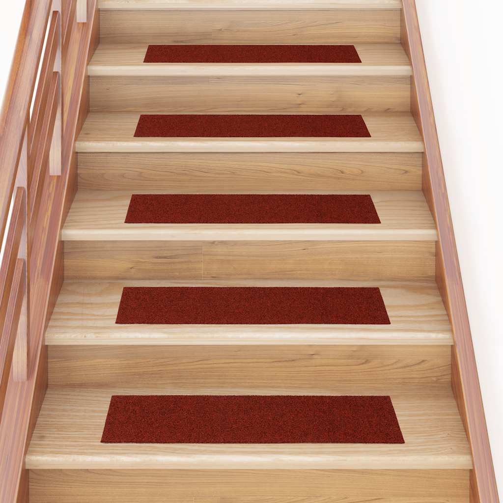Stair Mats Self-Adhesive 15 Pcs Rectangular