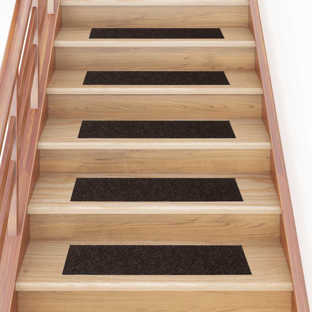 Stair Mats Self-Adhesive 15 Pcs Rectangular