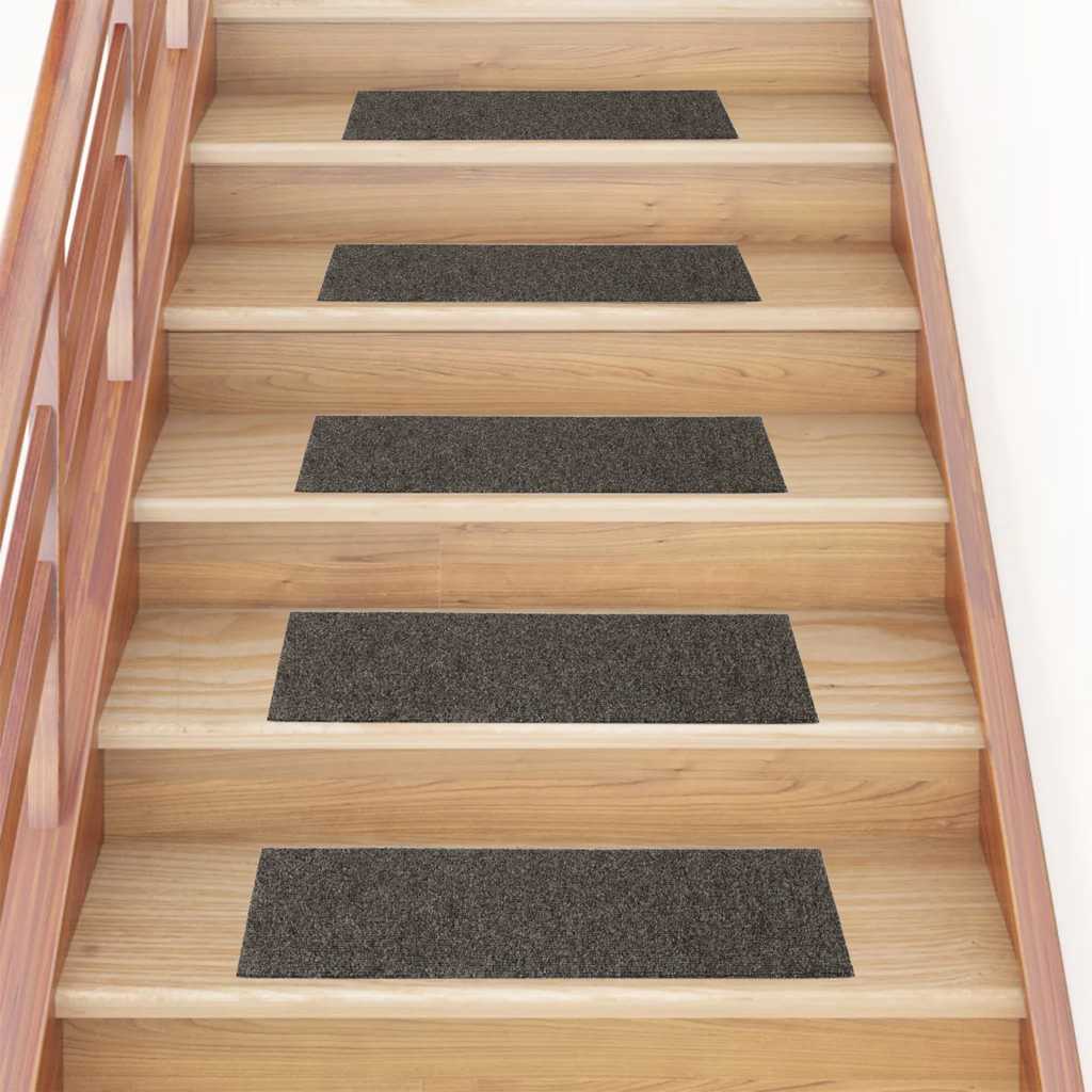 Stair Mats Self-Adhesive 15 Pcs Rectangular