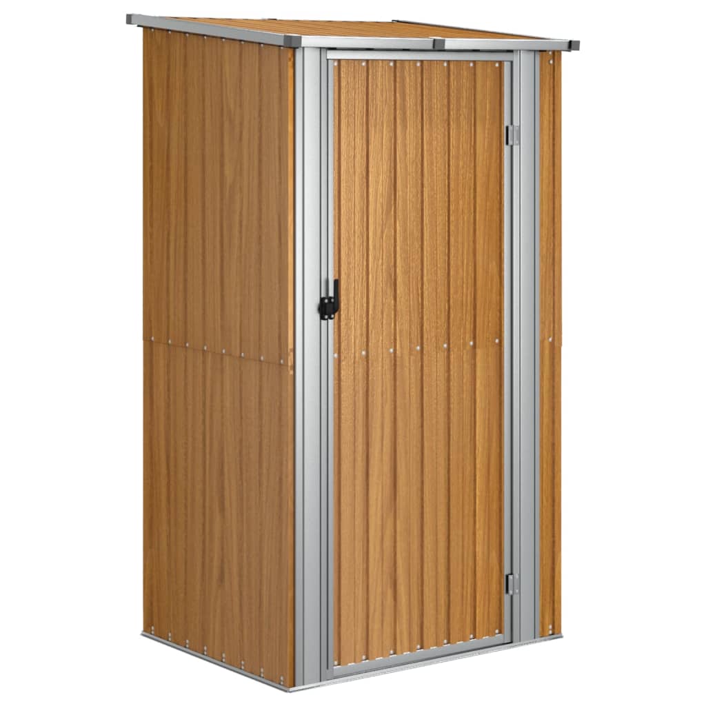 Garden Shed 118.5X97X209.5 Cm Galvanised Steel