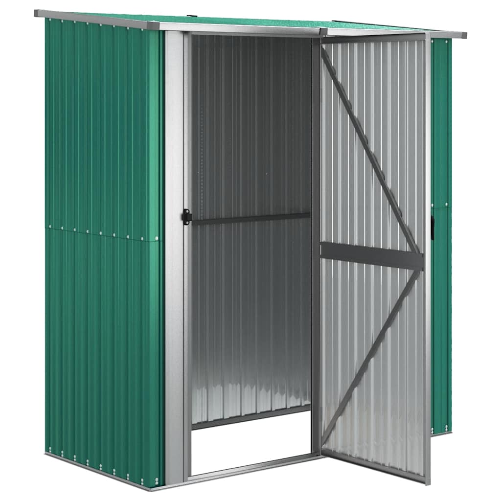 Garden Shed 180.5X97X209.5 Cm Galvanised Steel