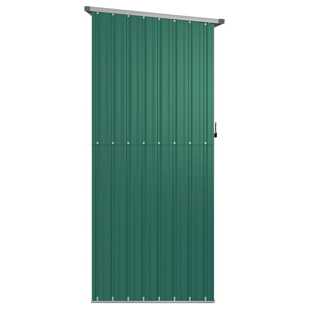 Garden Shed 180.5X97X209.5 Cm Galvanised Steel